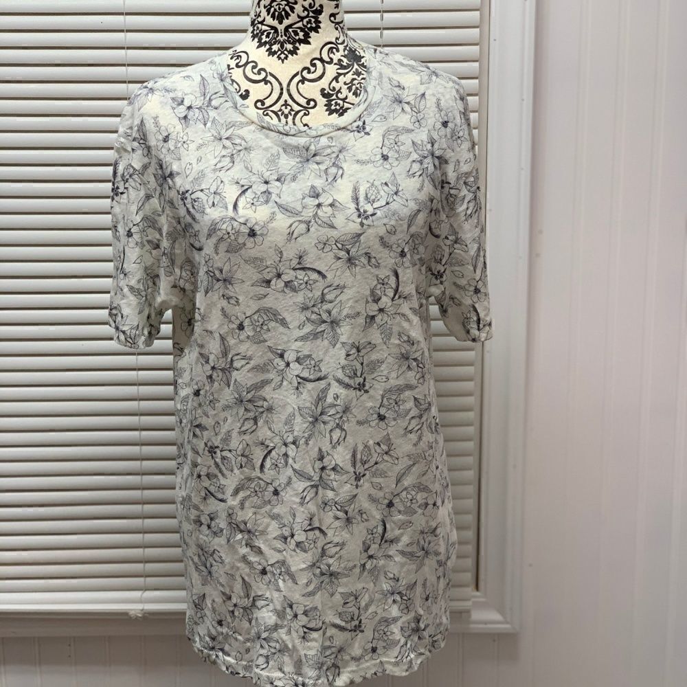NWT Zara Short Sleeve Top